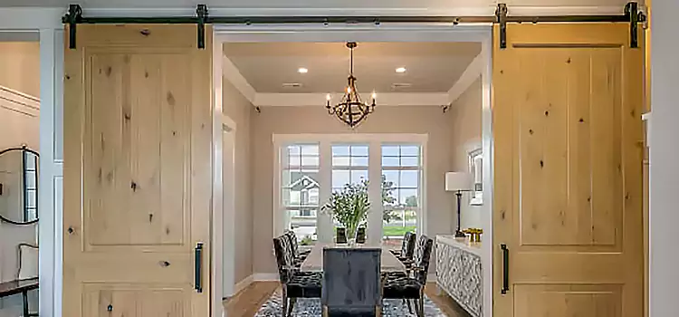 Barn Door Assembly Mesquite