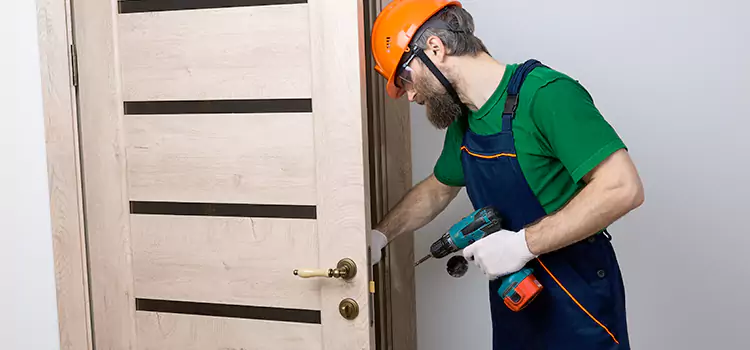 Replace Internal Door Handle with Lock Mesquite