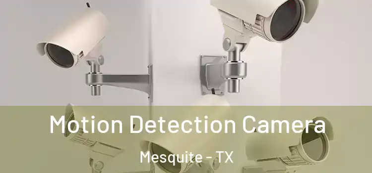  Motion Detection Camera Mesquite - TX