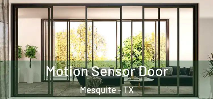  Motion Sensor Door Mesquite - TX